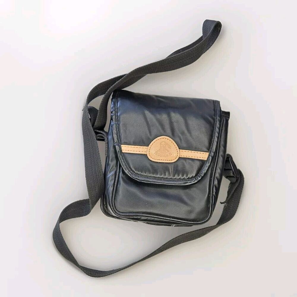 Vintage Mohawk Camera‎ Bag Case Leather Detail